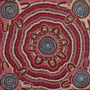 Nguru Yurntumu-wana (Country around Yuendumu) by Patricia Robinson