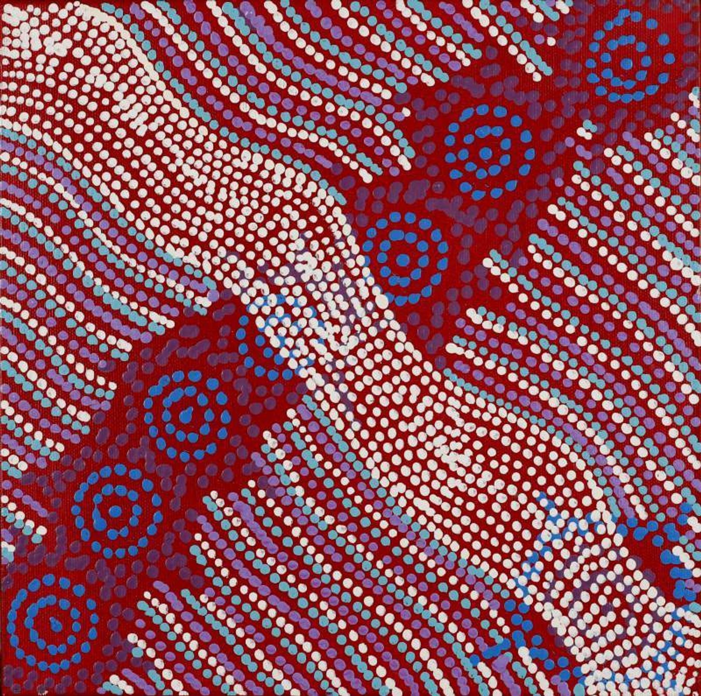 Napaljarri-warnu Jukurrpa (Seven Sisters Dreaming) by Shanna Napanangka Williams