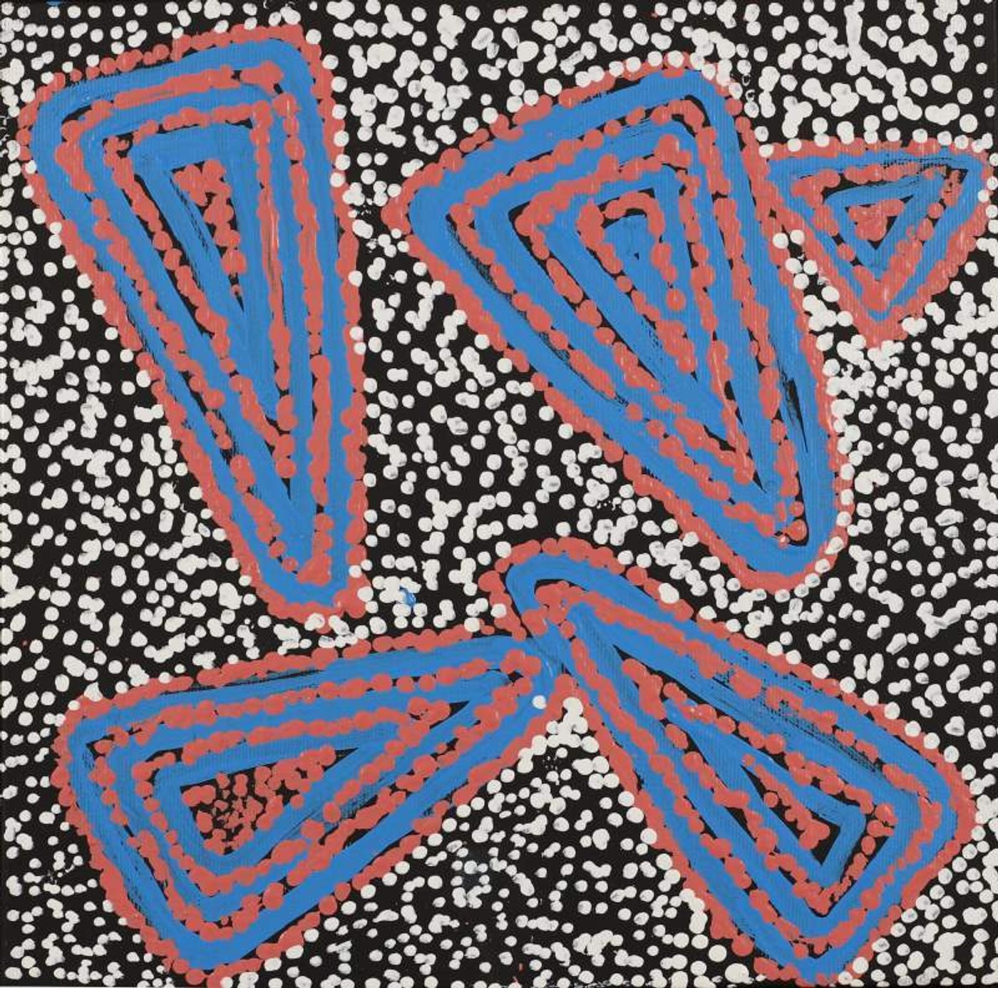 Ngapa Jukurrpa (Water Dreaming) - Mikanji by Juliette Nampijinpa Brown