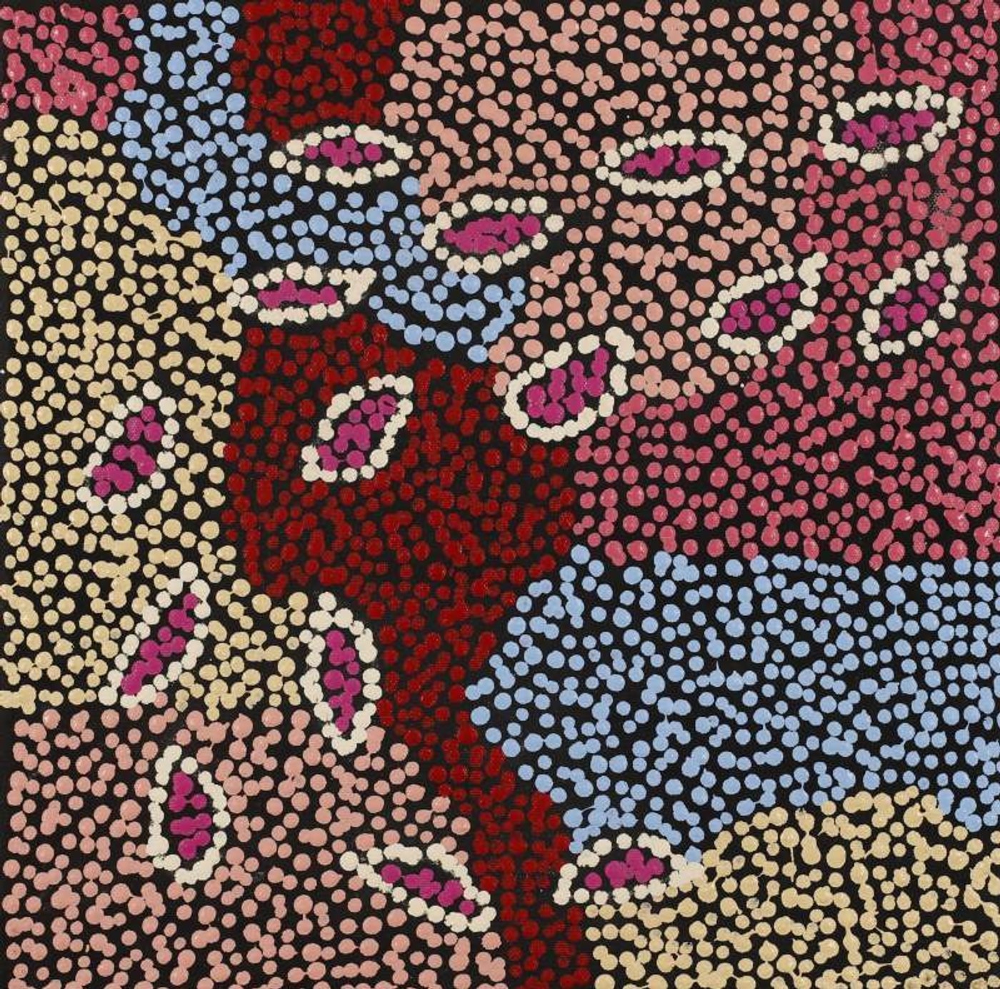 Yuparli Jukurrpa (Bush Banana Dreaming) by Marita Napanangka Marshall
