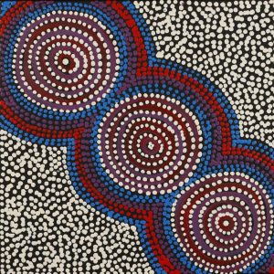 Nguru Yurntumu-wana (Country around Yuendumu) by Diona Nakamarra Williams