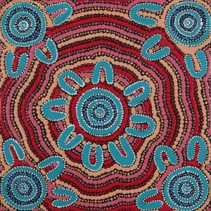 Ngurlu Jukurrpa (Native Seed Dreaming) by Patricia Robinson