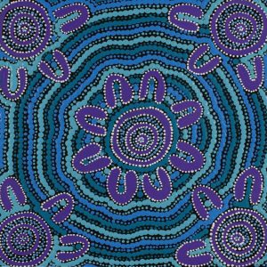 Nguru Yurntumu-wana (Country around Yuendumu) by Patricia Robinson