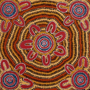 Nguru Yurntumu-wana (Country around Yuendumu) by Patricia Robinson