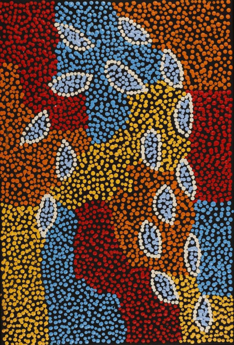 Yuparli Jukurrpa (Bush Banana Dreaming) by Marita Napanangka Marshall