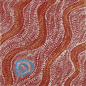 Yanjirlpirri or Napaljarri-Warnu Jukurrpa (Star or Seven Sisters Dreaming) by Justinna Napaljarri Sims