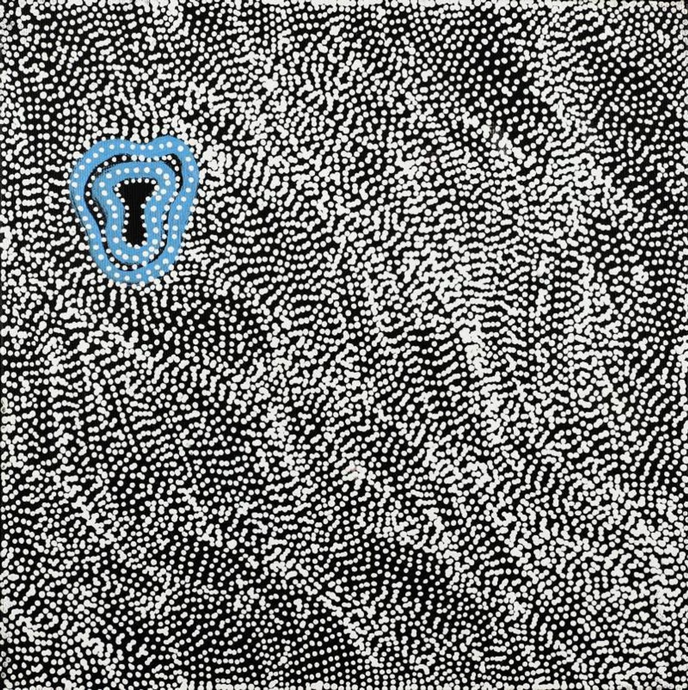 Yanjirlpirri or Napaljarri-Warnu Jukurrpa (Star or Seven Sisters Dreaming) by Justinna Napaljarri Sims