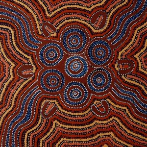 Nguru Yurntumu-wana (Country around Yuendumu) by Patricia Robinson