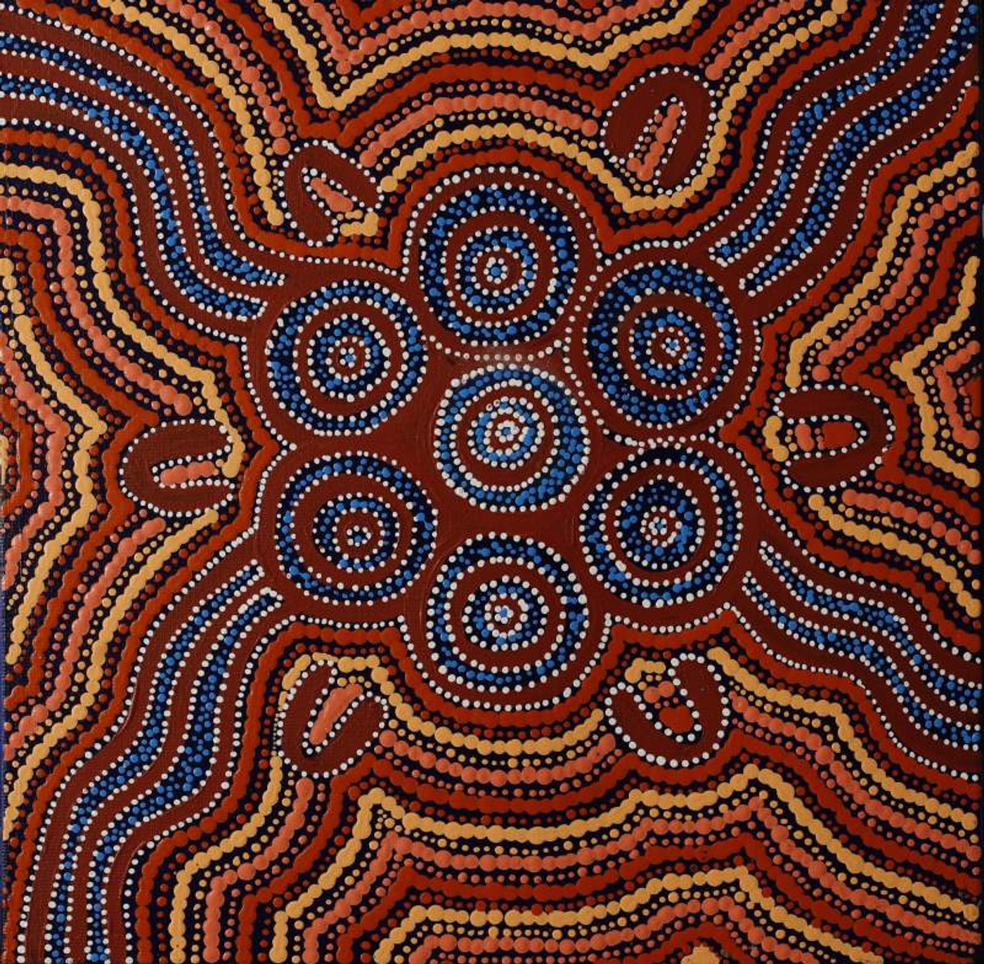 Nguru Yurntumu-wana (Country around Yuendumu) by Patricia Robinson