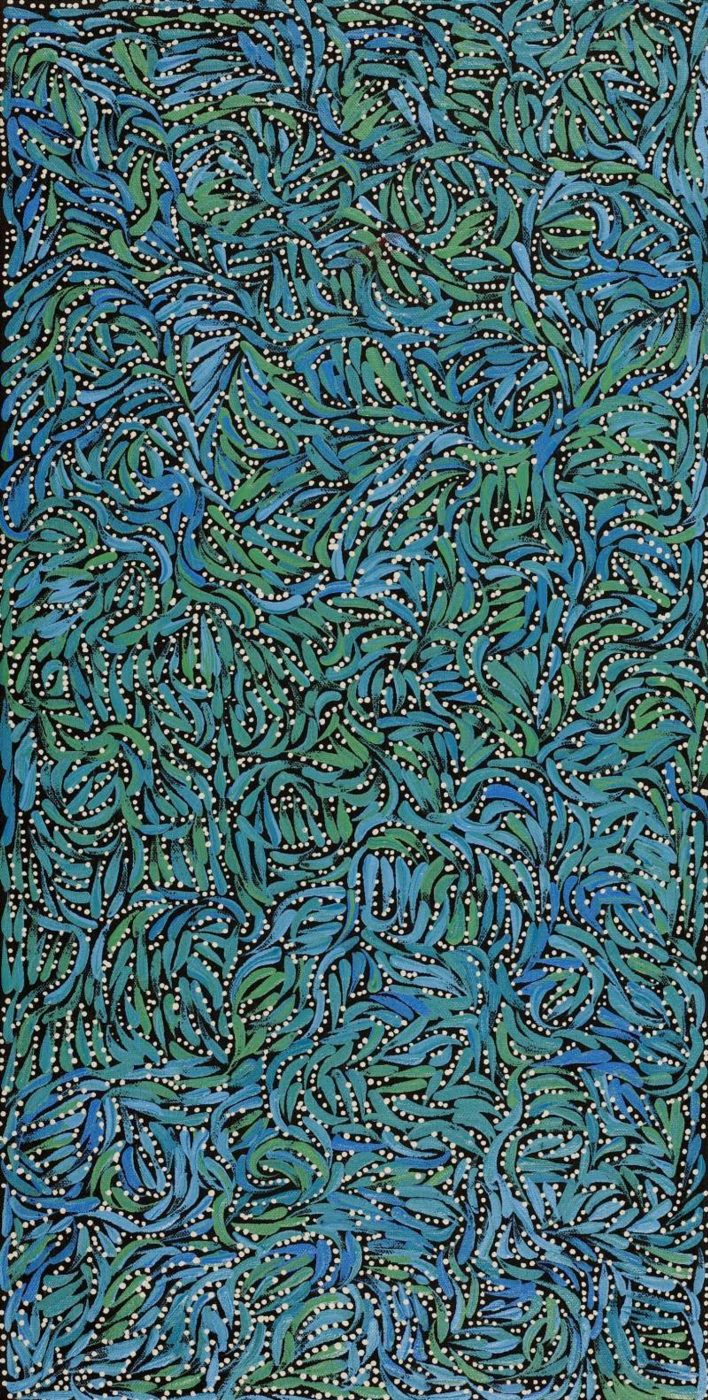 Purrpalanji (Skinny Bush Banana) Jukurrpa by Nola Napangardi Fisher