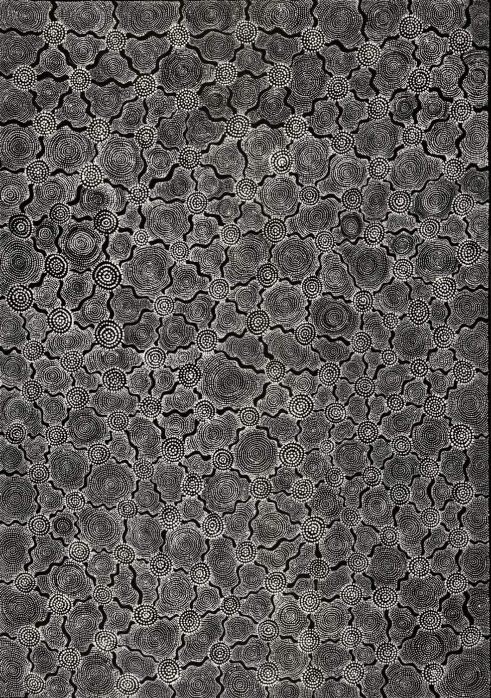 Pikilyi Jukurrpa (Vaughan Springs Dreaming) by Renelle Napanangka McCormack