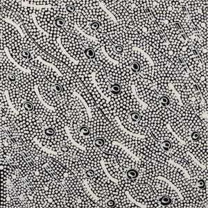 Pikilyi Jukurrpa (Vaughan Springs Dreaming) by Mary Napangardi Butcher