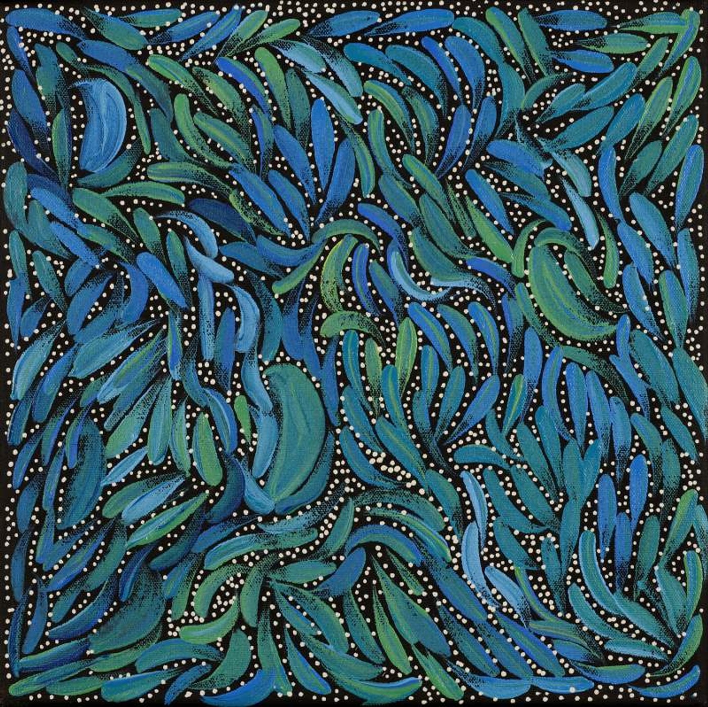 Purrpalanji (Skinny Bush Banana) Jukurrpa by Nola Napangardi Fisher