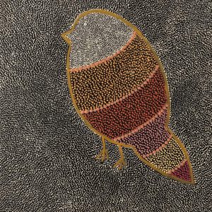 Ngalyipi Jukurrpa (Snakevine Dreaming) - Mina Mina by Geraldine Napangardi Granites