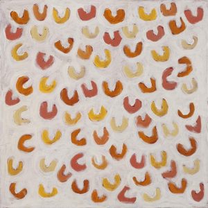 Ngapa Jukurrpa (Water Dreaming) - Puyurru by Bess Napanangka Poulson
