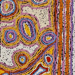Mina Mina Jukurrpa (Mina Mina Dreaming) by Sarah Napaljarri Sims