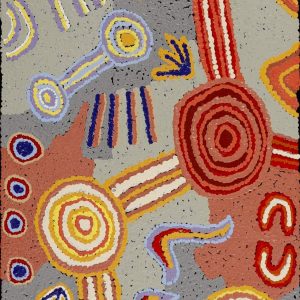 Yurrampi Jukurrpa (Honey Ant Dreaming) by Colin Jakamarra Gibson