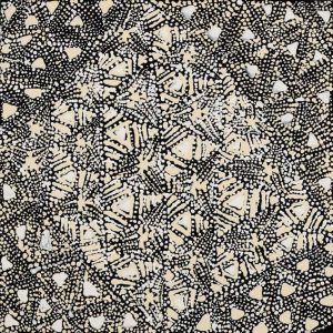 Lukarrara Jukurrpa (Desert Fringe-rush Seed Dreaming) by Hilda Nakamarra Rogers