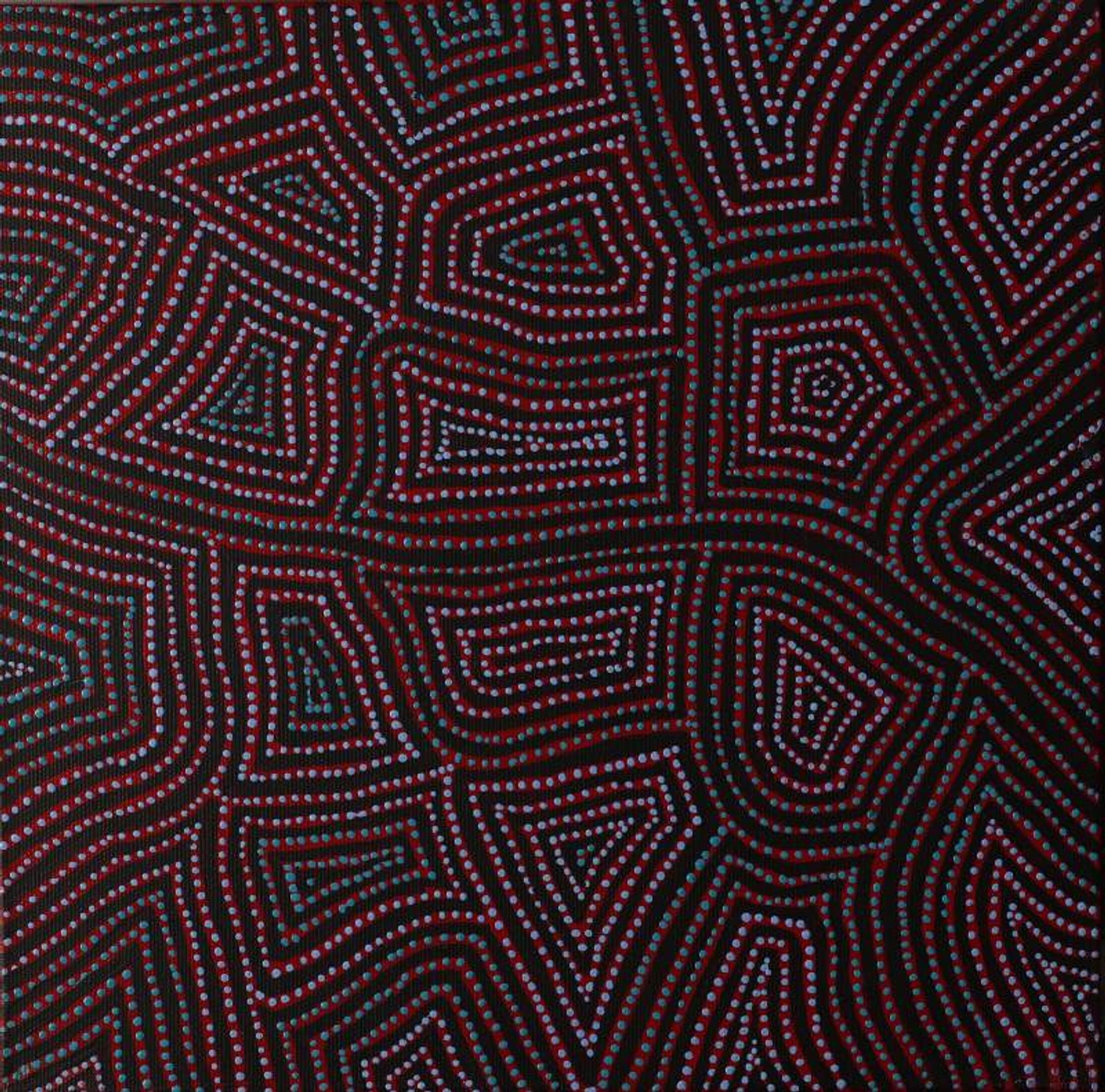 Ngapa Jukurrpa (Water Dreaming) - Wapurtali by Tahlia Napurrula (Pula) Morton