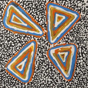 Ngapa Jukurrpa (Water Dreaming)  - Mikanji by Juliette Nampijinpa Brown