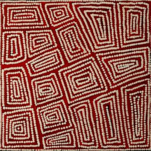 Yawakiyi Jukurrpa (Native Currant Dreaming) by Geraldine Napurrurla Wilson