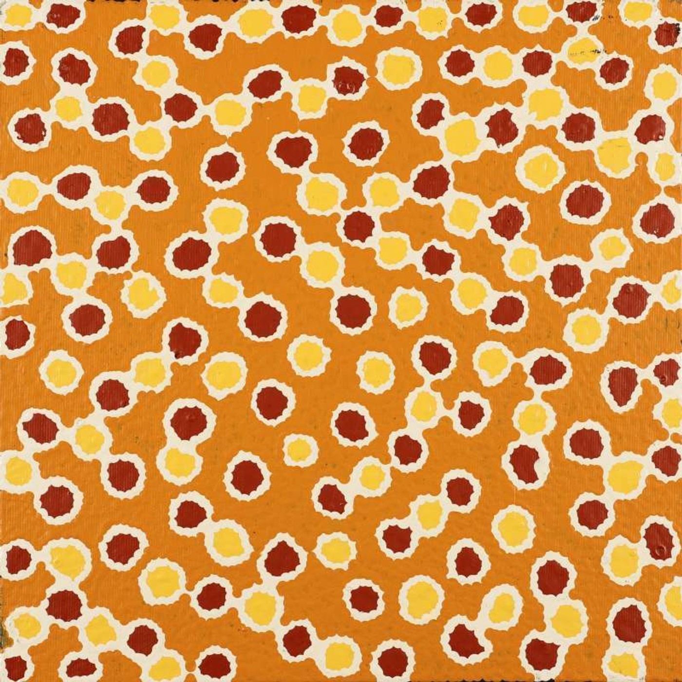 Mina Mina Jukurrpa (Mina Mina Dreaming) by Antoinette Napanangka Brown