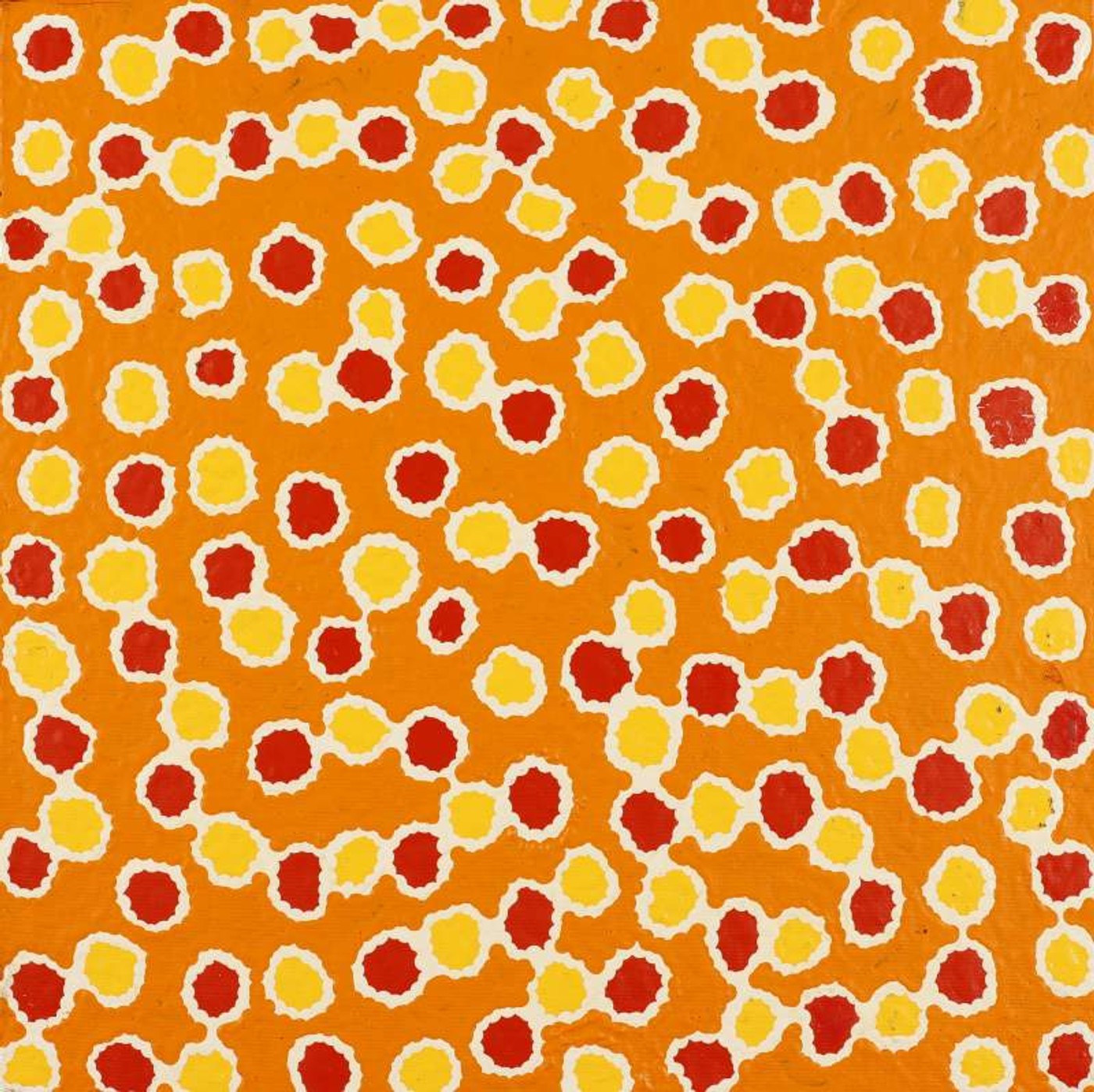 Mina Mina Jukurrpa (Mina Mina Dreaming) by Antoinette Napanangka Brown