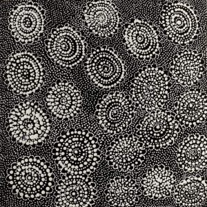 Ngapa Jukurrpa (Water Dreaming) - Mikanji by Lola Nampijinpa Brown