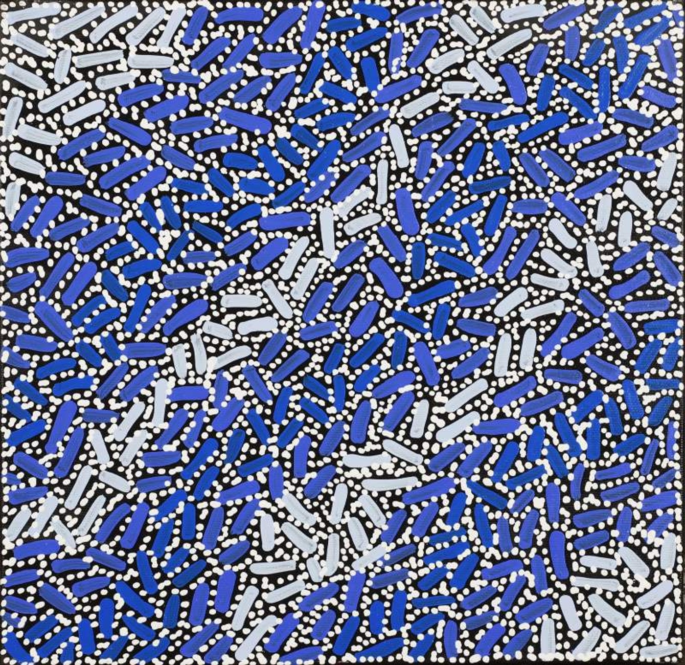Warlukurlangu Jukurrpa (Fire country Dreaming) by Nathania Nangala Granites
