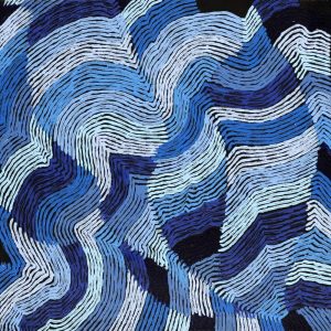 Mina Mina Jukurrpa (Mina Mina Dreaming) by Flora Nakamarra Brown