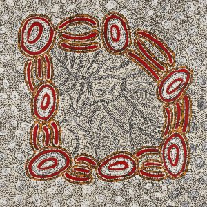 Warna Jukurrpa (Snake Dreaming) by Leston Japaljarri Spencer