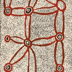 Ngapa Jukurrpa (Water Dreaming)  -  Puyurru by Shane Jampijinpa Brown
