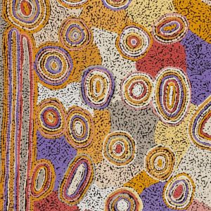 Mina Mina Jukurrpa (Mina Mina Dreaming) by Sarah Napaljarri Sims