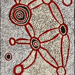 Ngapa Jukurrpa (Water Dreaming)  -  Puyurru by Shane Jampijinpa Brown