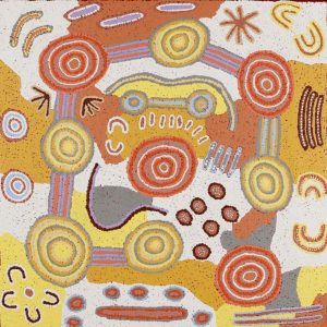 Yurrampi Jukurrpa (Honey Ant Dreaming) by Colin Jakamarra Gibson