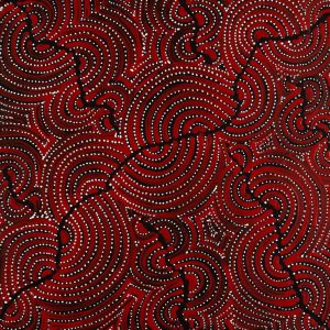 Mina Mina Jukurrpa (Mina Mina Dreaming) by Christine Nakamarra Curtis