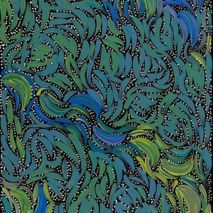 Purrpalanji (Skinny Bush Banana) Jukurrpa by Nola Napangardi Fisher