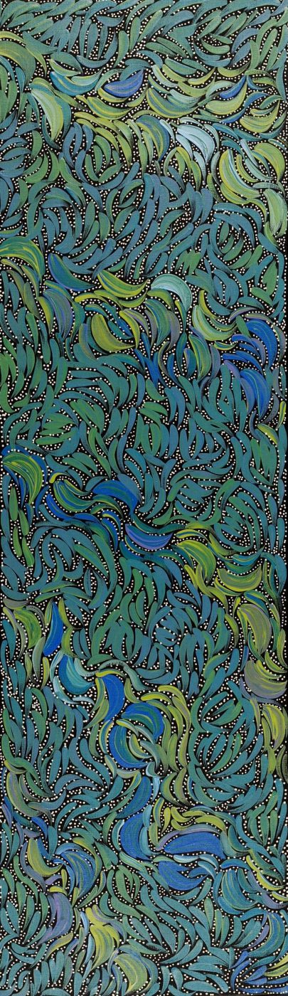 Purrpalanji (Skinny Bush Banana) Jukurrpa by Nola Napangardi Fisher