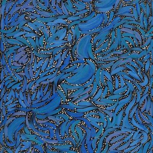 Purrpalanji (Skinny Bush Banana) Jukurrpa by Nola Napangardi Fisher