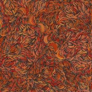 Purrpalanji (Skinny Bush Banana) Jukurrpa by Nola Napangardi Fisher