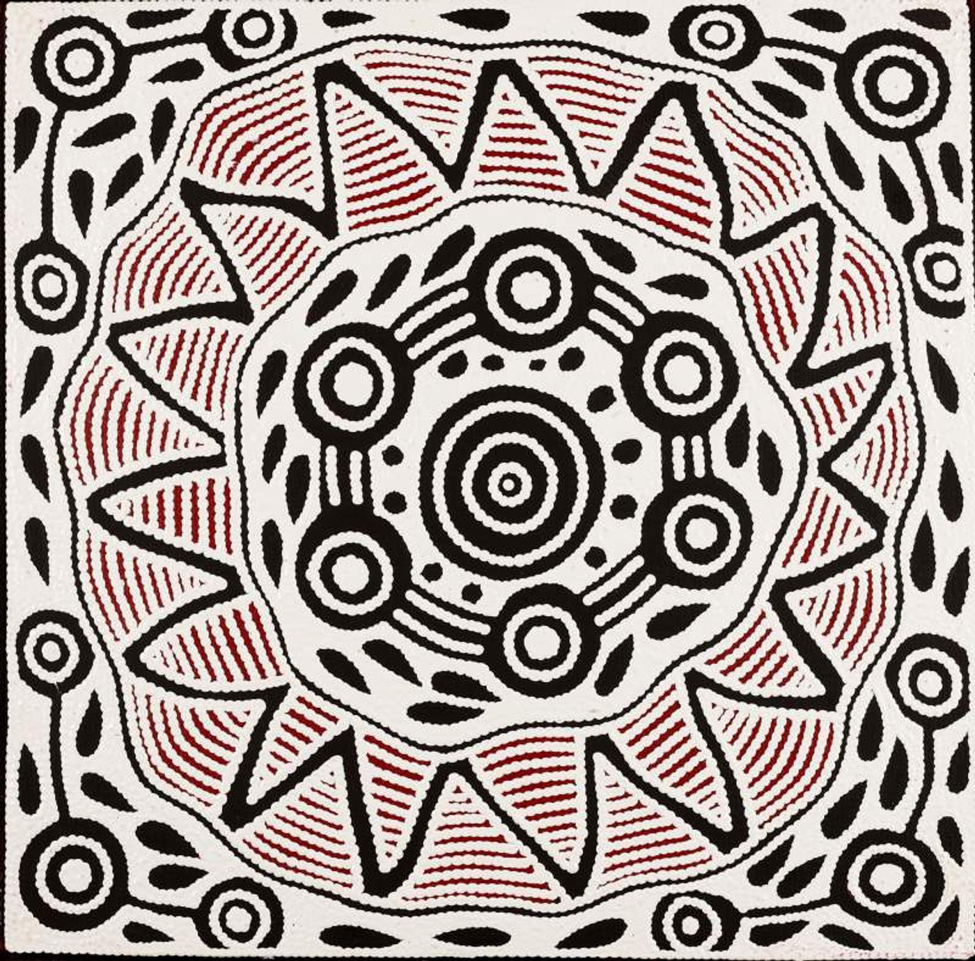 Pikilyi Jukurrpa (Vaughan Springs Dreaming) by Ursula Napangardi Hudson