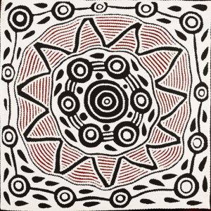 Pikilyi Jukurrpa (Vaughan Springs Dreaming) by Ursula Napangardi Hudson