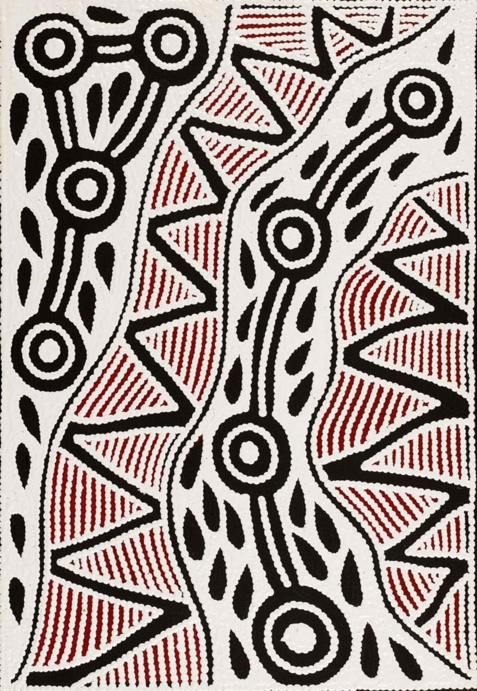 Pikilyi Jukurrpa (Vaughan Springs Dreaming) by Ursula Napangardi Hudson