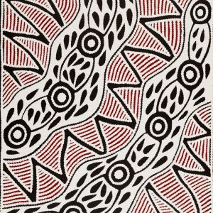 Pikilyi Jukurrpa (Vaughan Springs Dreaming) by Ursula Napangardi Hudson