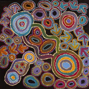 Yankirri Jukurrpa (Emu Dreaming) - Ngarlikirlangu by Lee Nangala Gallagher