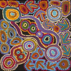 Yankirri Jukurrpa (Emu Dreaming) - Ngarlikirlangu by Lee Nangala Gallagher