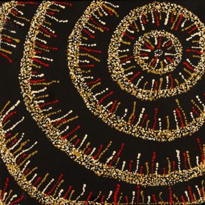 Mina Mina Jukurrpa (Mina Mina Dreaming) by Sabrina Napangardi Granites