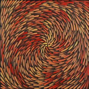 Karnta Jukurrpa (Women's Dreaming) - Bush Medicine by Rhonda Nampijinpa Karpa
