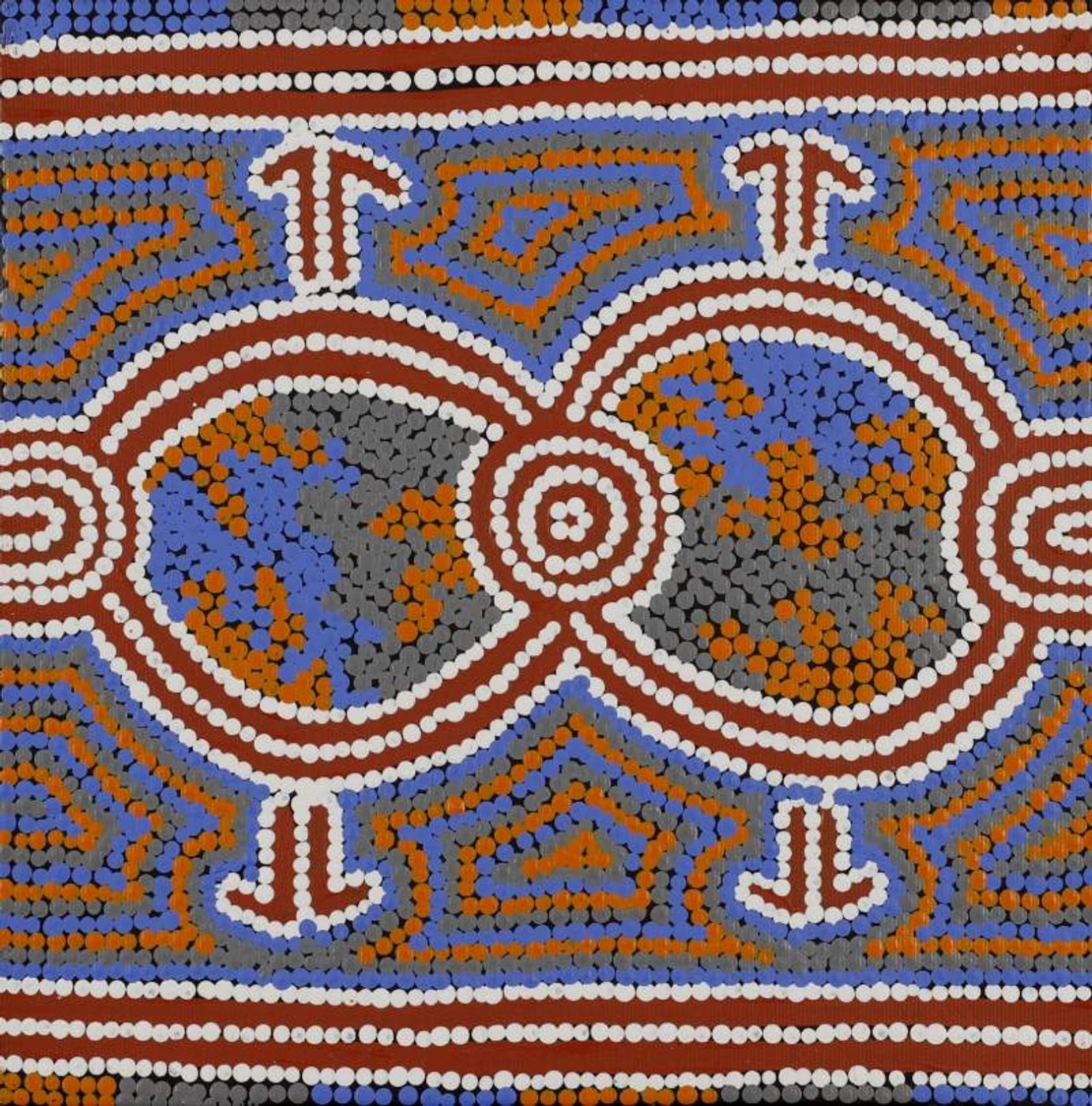 Marlu Jukurrpa (Red Kangaroo Dreaming) Yarnardilyi & Jurnti by Bernadine Nungarrayi Jurrah