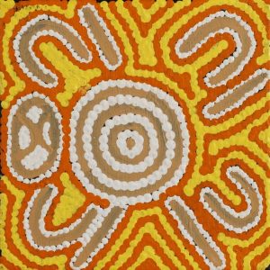Watiya-warnu Jukurrpa (Seed Dreaming) by Warlukurlangu Artists